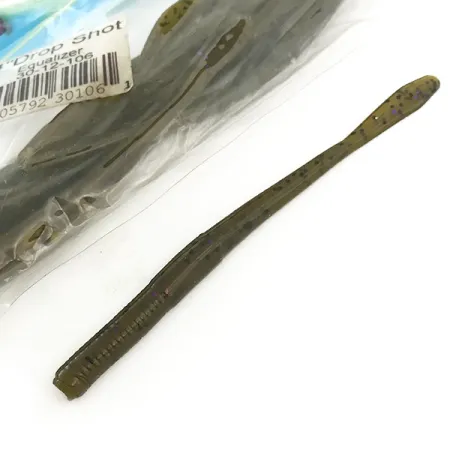 Other Open Water Drop Shot, guma, 12 szt., Oliwa #6680