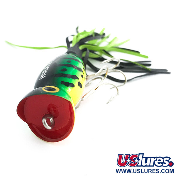  Fred Arbogast Hula Popper, Fire Tiger (Ognisty Tygrys), 10 g wobler #6760