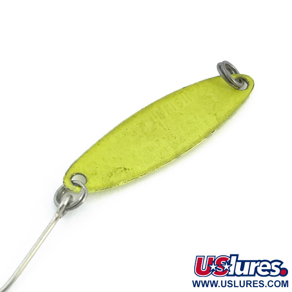 Luhr Jensen Needlefish 1 UV (świeci w ultrafiolecie), Chartreuse, 2 g błystka wahadłowa #6764