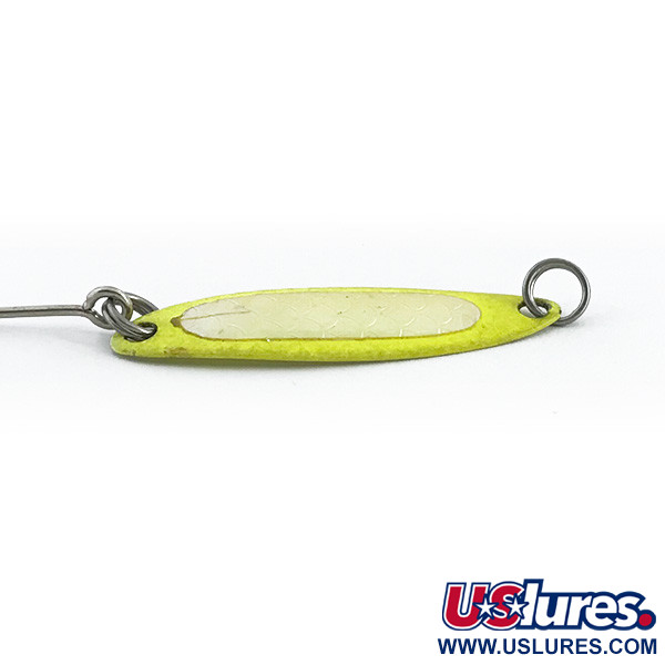 Luhr Jensen Needlefish 1 UV (świeci w ultrafiolecie), Chartreuse, 2 g błystka wahadłowa #6764