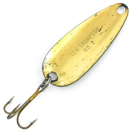 Len Thompson #0, zielony/czarny/złoty, 17 g błystka wahadłowa #6765