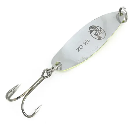 Bass Pro Shops Demon Dancer, Chartreuse/Nikiel, 7 g błystka wahadłowa #6771