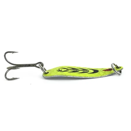 Bass Pro Shops Demon Dancer, Chartreuse/Nikiel, 7 g błystka wahadłowa #6771
