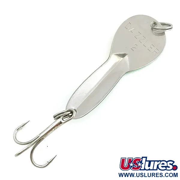 Acme Dazzler #2 UV (świeci w ultrafiolecie), żółty/zielony/nikiel, 7 g błystka wahadłowa #6776