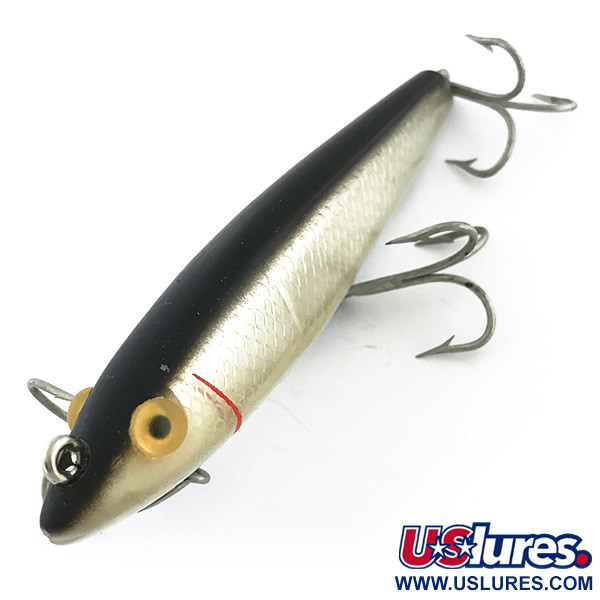 L&S Bait Mirro lure L&S Bait Company MirrOlure Bass-master model 7M21, srebrny/czarny/czerwony, 11 g wobler #6787