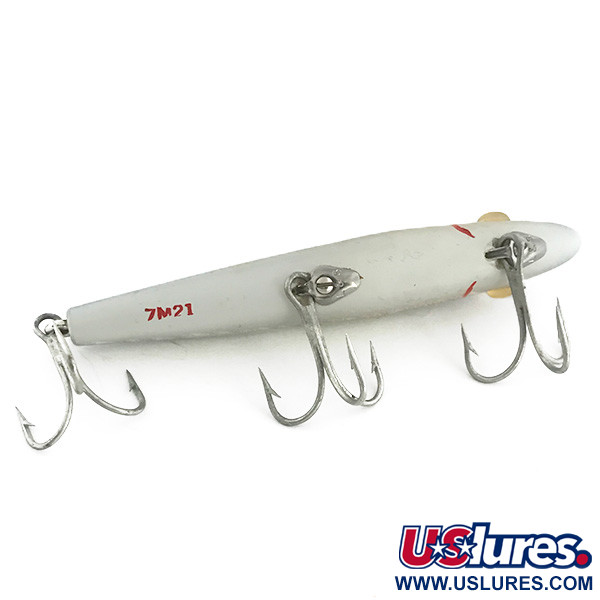 L&S Bait Mirro lure L&S Bait Company MirrOlure Bass-master model 7M21, srebrny/czarny/czerwony, 11 g wobler #6787