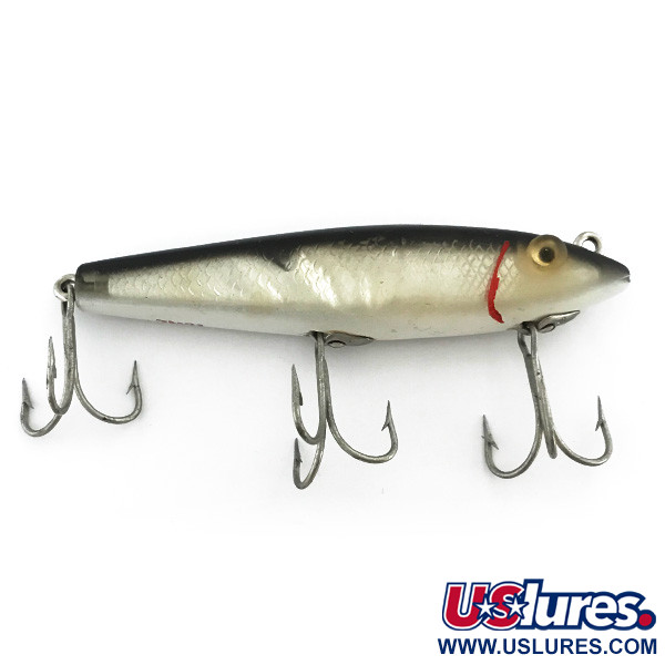 L&S Bait Mirro lure L&S Bait Company MirrOlure Bass-master model 7M21, srebrny/czarny/czerwony, 11 g wobler #6787