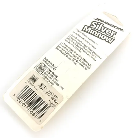 Błystka antyzaczepowa Johnson Silver Minnow, złoto, 7 g błystka wahadłowa #6798