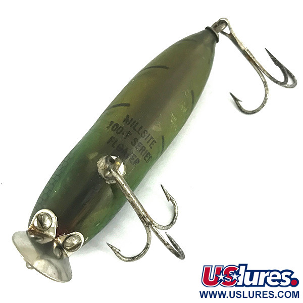 Millsite Tackle Millsite Wig Wag Floater 100 series, zielony, 12 g wobler #6814