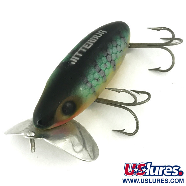  Fred Arbogast Jitterbug, Okoń (perch), 14 g wobler #6816