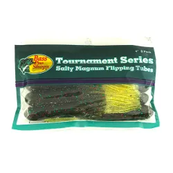 Bass Pro Shops Salty Magnum Flipping Tubes, guma, 8 szt.