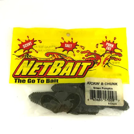 NetBait Netbait Kickin B Chunk, 4 szt., Zielona dynia #6836