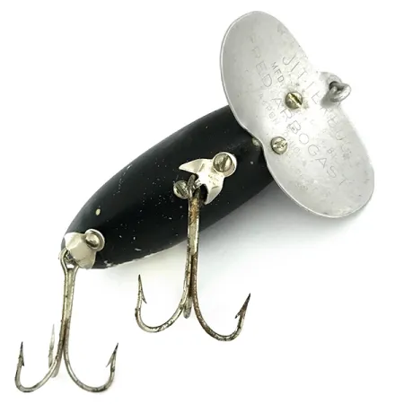 Fred Arbogast Jitterbug, czarny, 14 g wobler #6857
