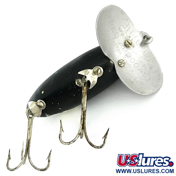  Fred Arbogast Jitterbug, czarny, 14 g wobler #6857