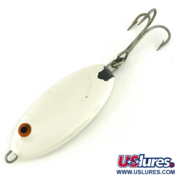  Bomber Slab Spoon, Perła, 40 g błystka wahadłowa #6867