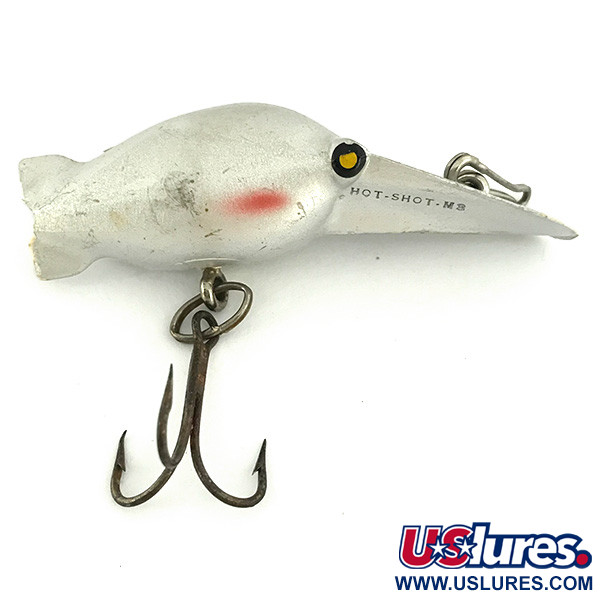  Luhr Jensen Hot Shot 3, srebro, 5,5 g wobler #6884