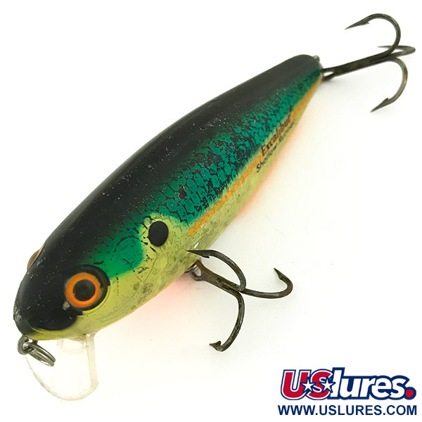 Heddon Excalibur Shallow Runner Bill Dance Swim N Image, złoty/zielony, 12,5 g wobler #6906