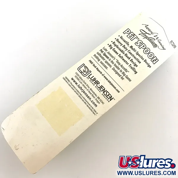 Luhr Jensen Pet Spoon 13, nikiel, 5 g błystka wahadłowa #6924