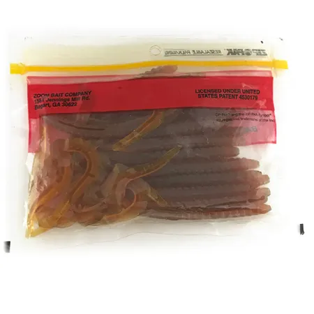 Zoom Super Salt Plus, guma, 20 szt. UV (świeci w ultrafiolecie), Olej maszynowy Chartreuse #6954