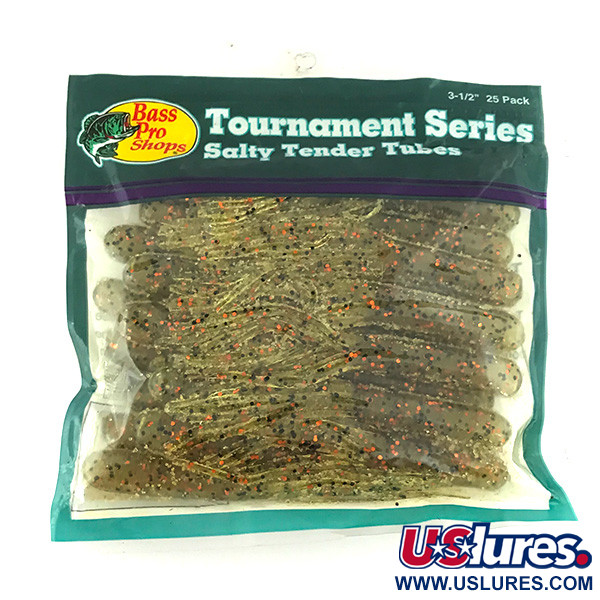  Bass Pro Shops Tournament Series, guma, 23 szt., Zielona Dynia/Czerwony,  g  #6955