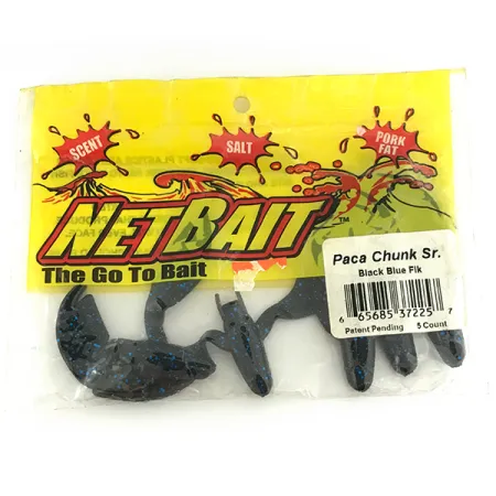 NetBait Netbait Chunk Sr, guma, 5 szt., Czarno-niebieski #6956