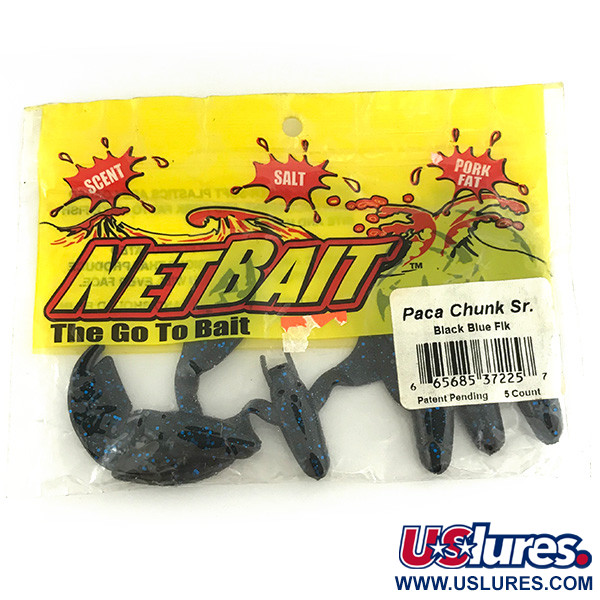 NetBait Netbait Chunk Sr, guma, 5 szt., Czarno-niebieski,  g  #6956