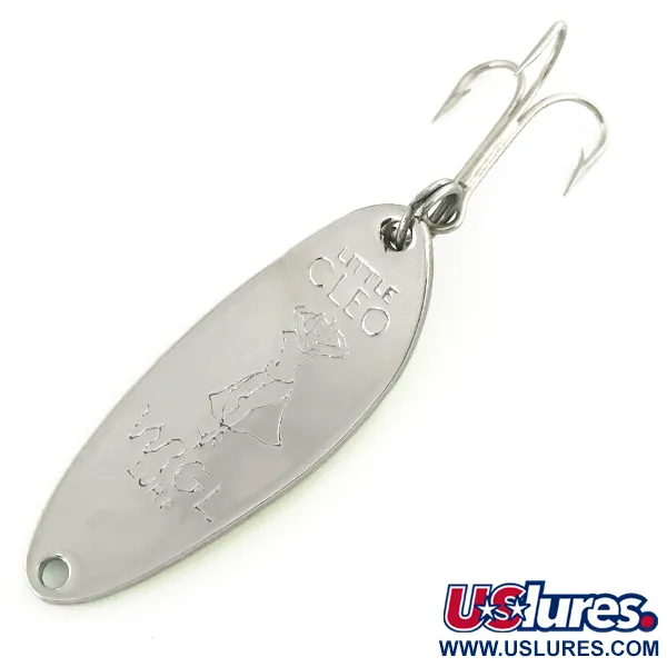 Seneca Little Cleo (Hula Girl), żółty/zielony/nikiel, 10 g błystka wahadłowa #6968