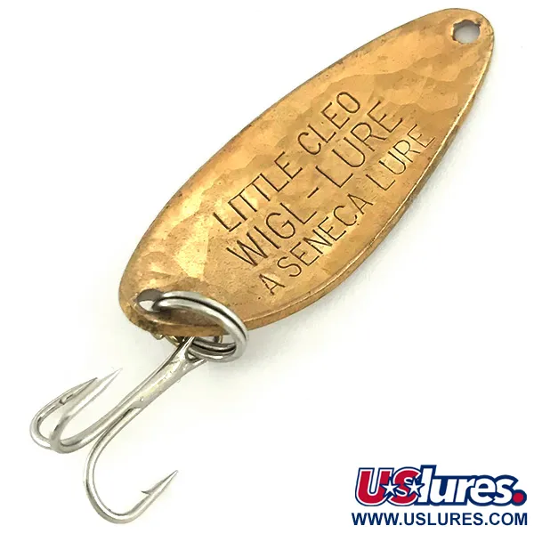 Seneca Little Cleo Crystal, Crystal (złote łuski, potłuczone szkło) - rzadki kolor, 7 g błystka wahadłowa #6972