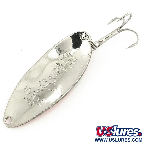 Seneca Little Cleo (Hula Girl), czerwony/nikiel, 14 g błystka wahadłowa #6975