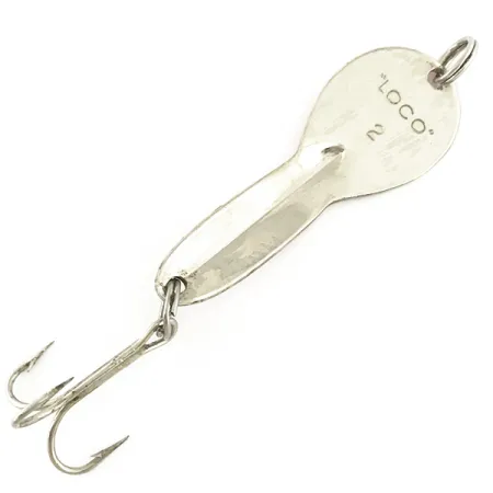 Loco 2 Glen Evans UV (świeci w ultrafiolecie), czerwony/nikiel UV - świeci w ultrafiolecie., 7 g błystka wahadłowa #6985