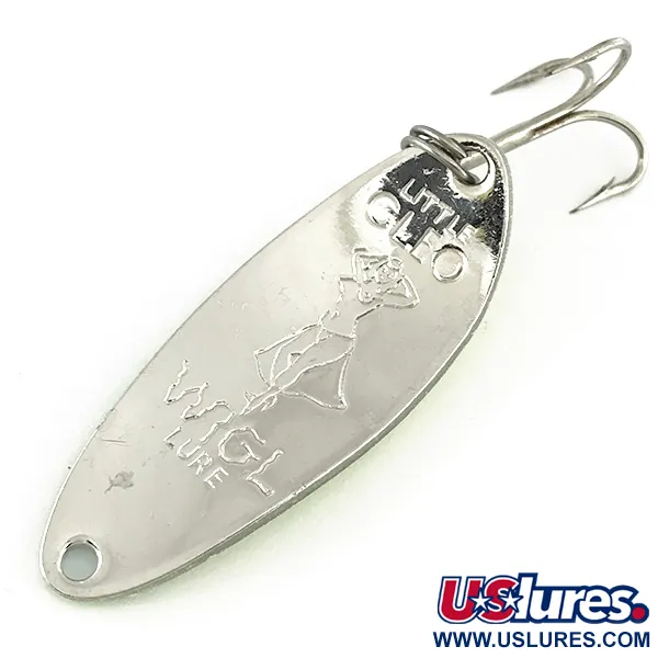 Seneca Little Cleo (Hula Girl, UV - świeci w ultrafiolecie), żółty/zielony/nikiel, 10 g błystka wahadłowa #6996