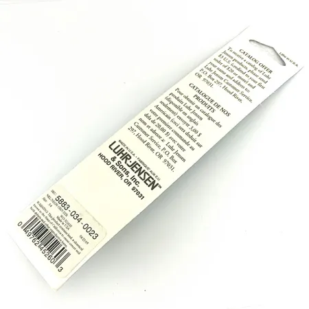 Luhr Jensen Deep Stinger, srebrny/zielony, 21 g błystka wahadłowa #7085