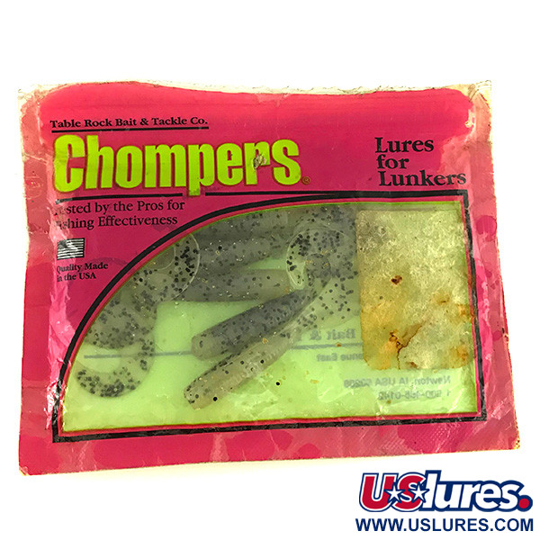  Chompers Single Tail Grub, 8 szt., pieprz Chartreuse,  g  #7088