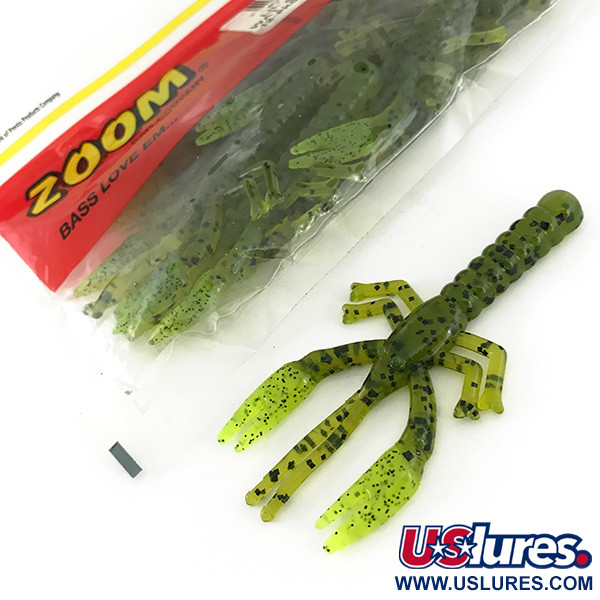  Zoom Lil Critter Craw, guma, 12 szt., Wat Seed/Chartreuse,  g  #7091