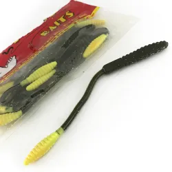 Big Bite Baits Jeff Kriet - Squirrel Tail Worm, guma, 10 szt.