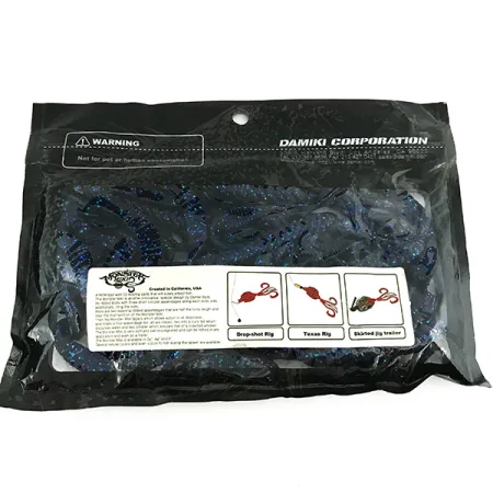 Damiki Monster Miki guma, 8 szt., niebieski #7096