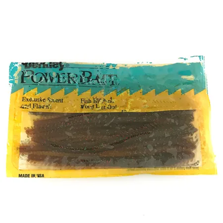 Berkley Power Worm, guma, 8 szt., czerwony #7097