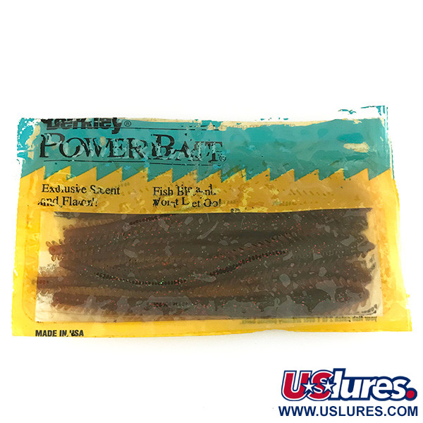  Berkley Power Worm, guma, 8 szt., czerwony,  g  #7097