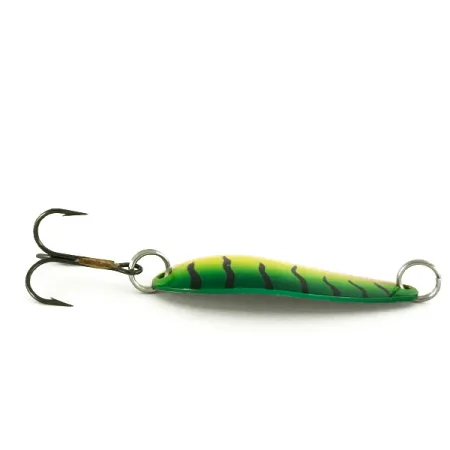 Blue Fox Strobe Tear Drop Spoon, Fire Tiger (Ognisty Tygrys), 11 g błystka wahadłowa #7117