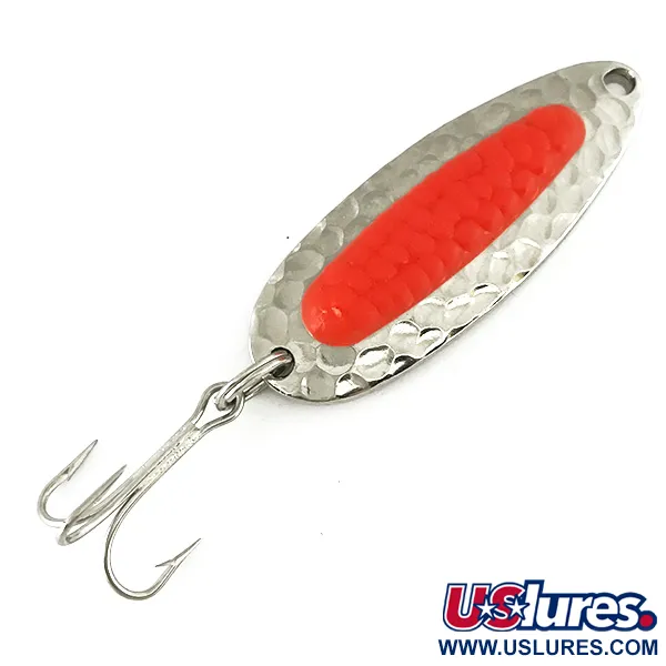  Blue Fox Pixee UV (świeci w ultrafiolecie), nikiel/pomarańczowy, 7 g błystka wahadłowa #7124