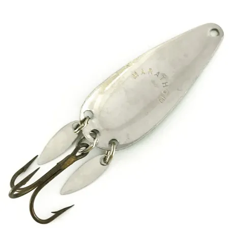 Marathon ze skrzydełkami, Żaba/nikiel, 12 g błystka wahadłowa #7156