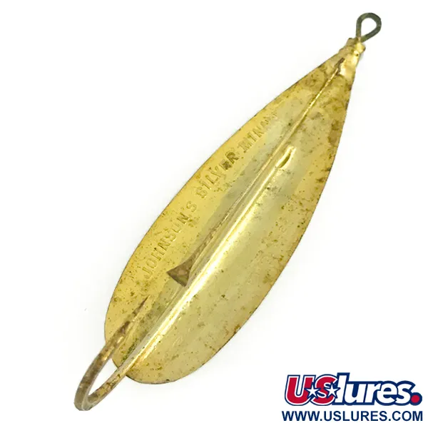  Błystka antyzaczepowa Johnson Silver Minnow, srebrne złoto, 12 g błystka wahadłowa #7162