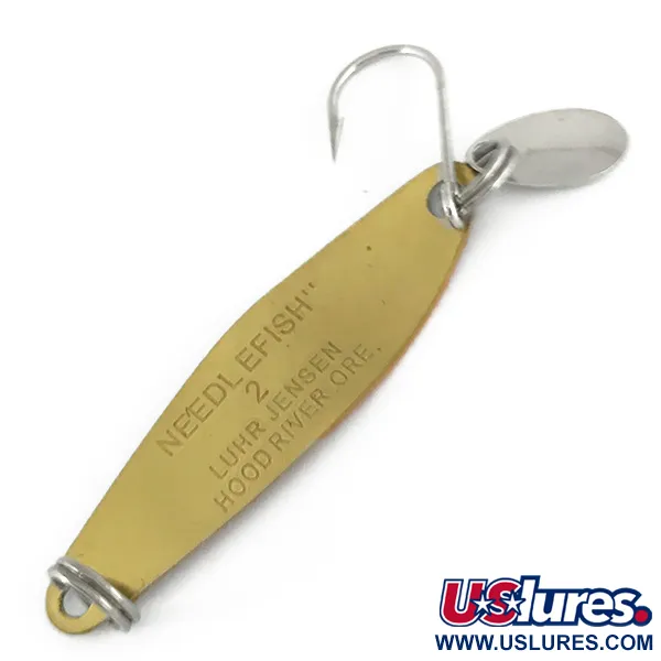 Luhr Jensen Needle fish 2, Fire Tiger (Ognisty Tygrys), 3 g błystka wahadłowa #7186