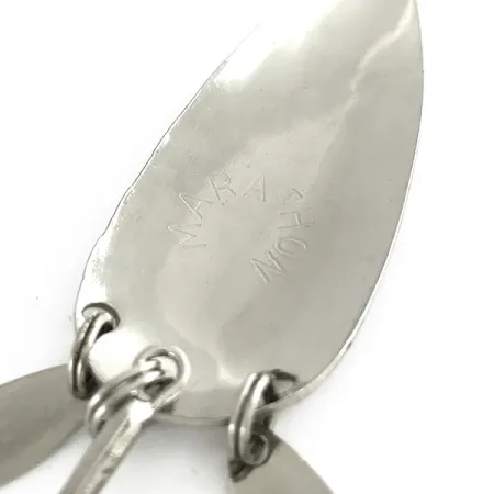 Marathon ze skrzydełkami, nikiel, 17 g błystka wahadłowa #7189