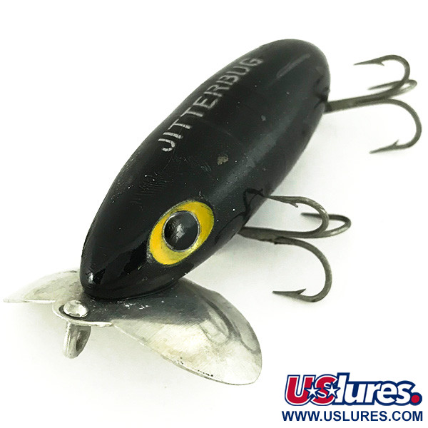  Fred Arbogast Jitterbug, czarny, 10 g wobler #7214