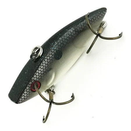 Cotton Cordell Spot Rattle Glitter Shad, szare/czerwone oczy/brokat, 7 g wobler #7249