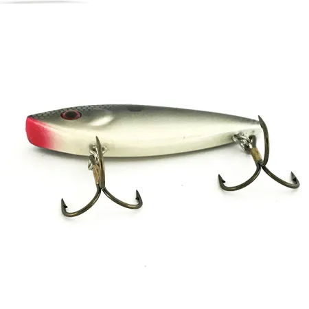 Cotton Cordell Spot Rattle Glitter Shad, szare/czerwone oczy/brokat, 7 g wobler #7249