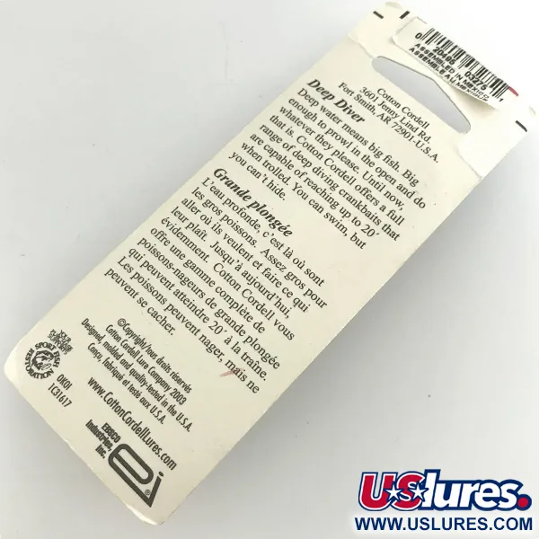 Cotton Cordell Grappler Shad, złoto, 7 g wobler #7255