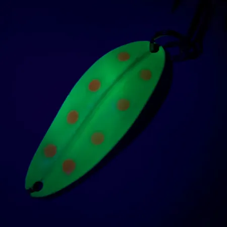 TODDCO Main liner UV (świeci w ultrafiolecie), neonowy żółty/różowy/nikiel, 11 g błystka wahadłowa #7284