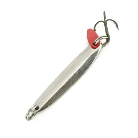 Bay de Noc Swedish Pimple, nikiel/zielony, 5,5 g błystka wahadłowa #7323